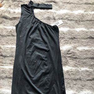 One shoulder dress